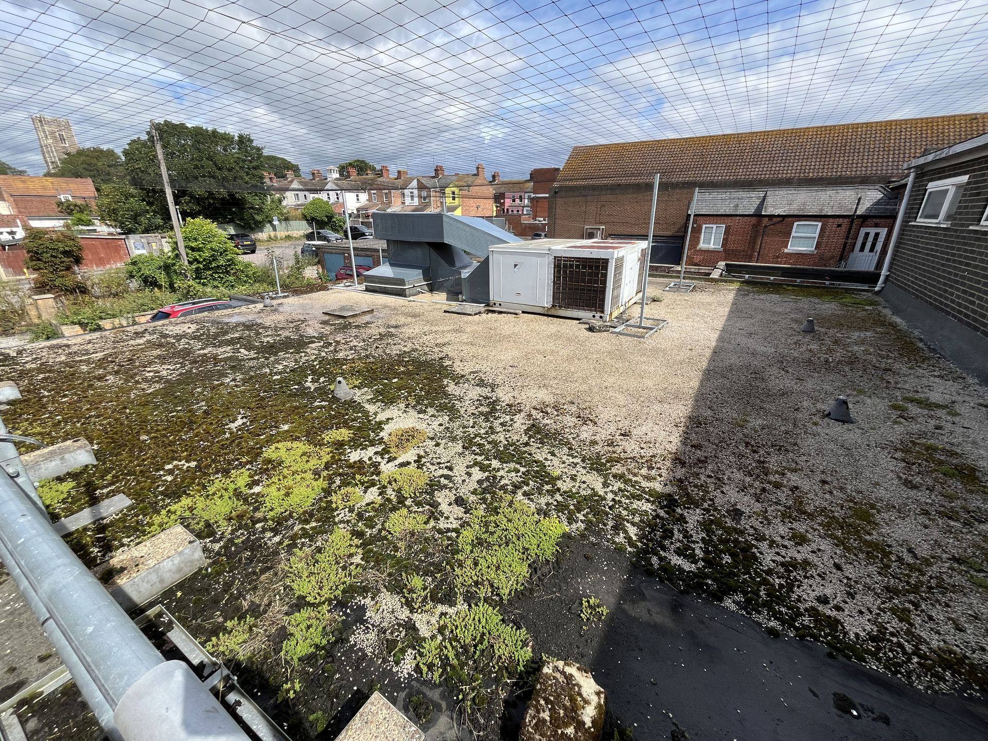 A vacant commercial site at the end of a lease